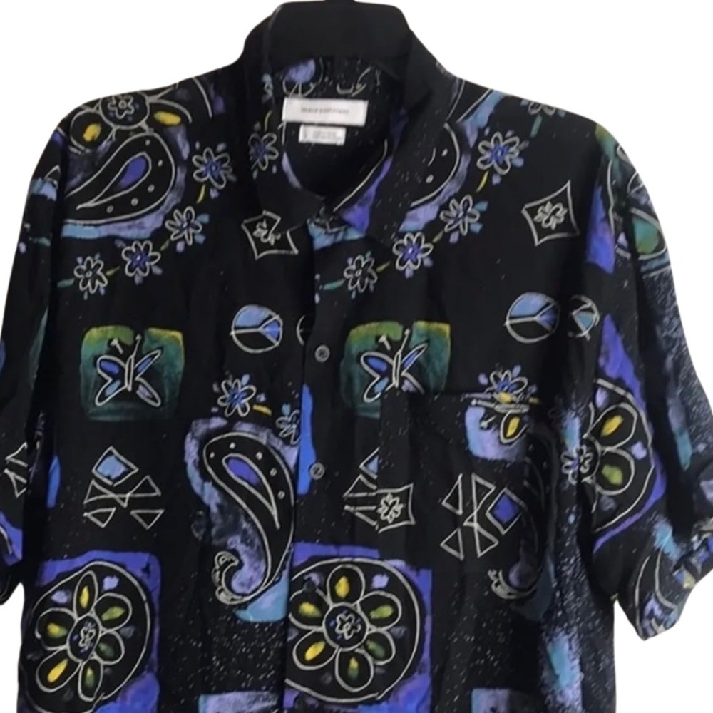 Ⓜ️Anthropologie Short-sleeve button down -‎ Medium | Teen-Men's